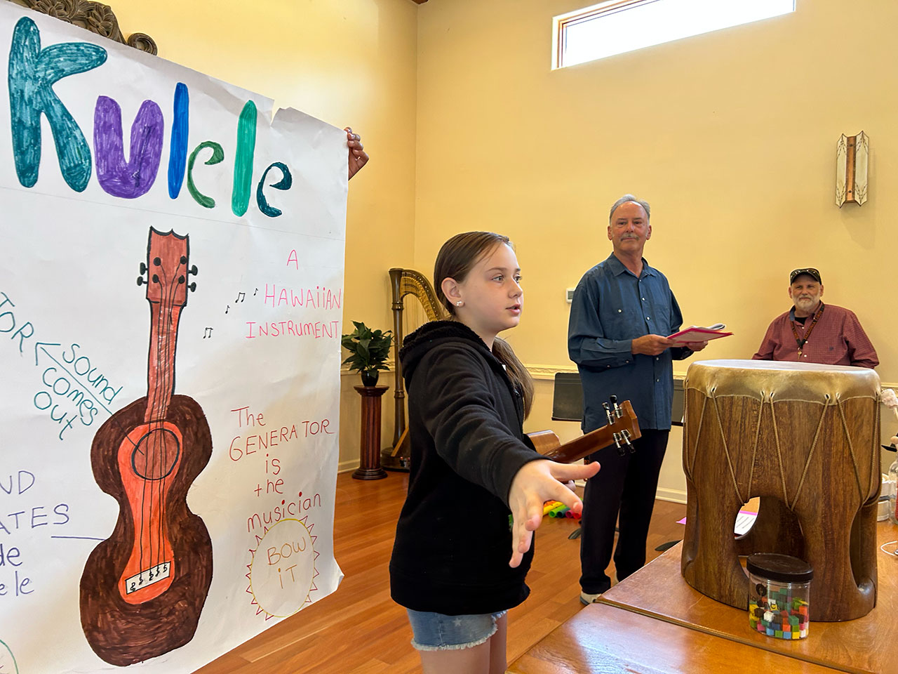 The Universe Within Unit Four Making Music Demonstrating Ukulele Sound Energy Transfer